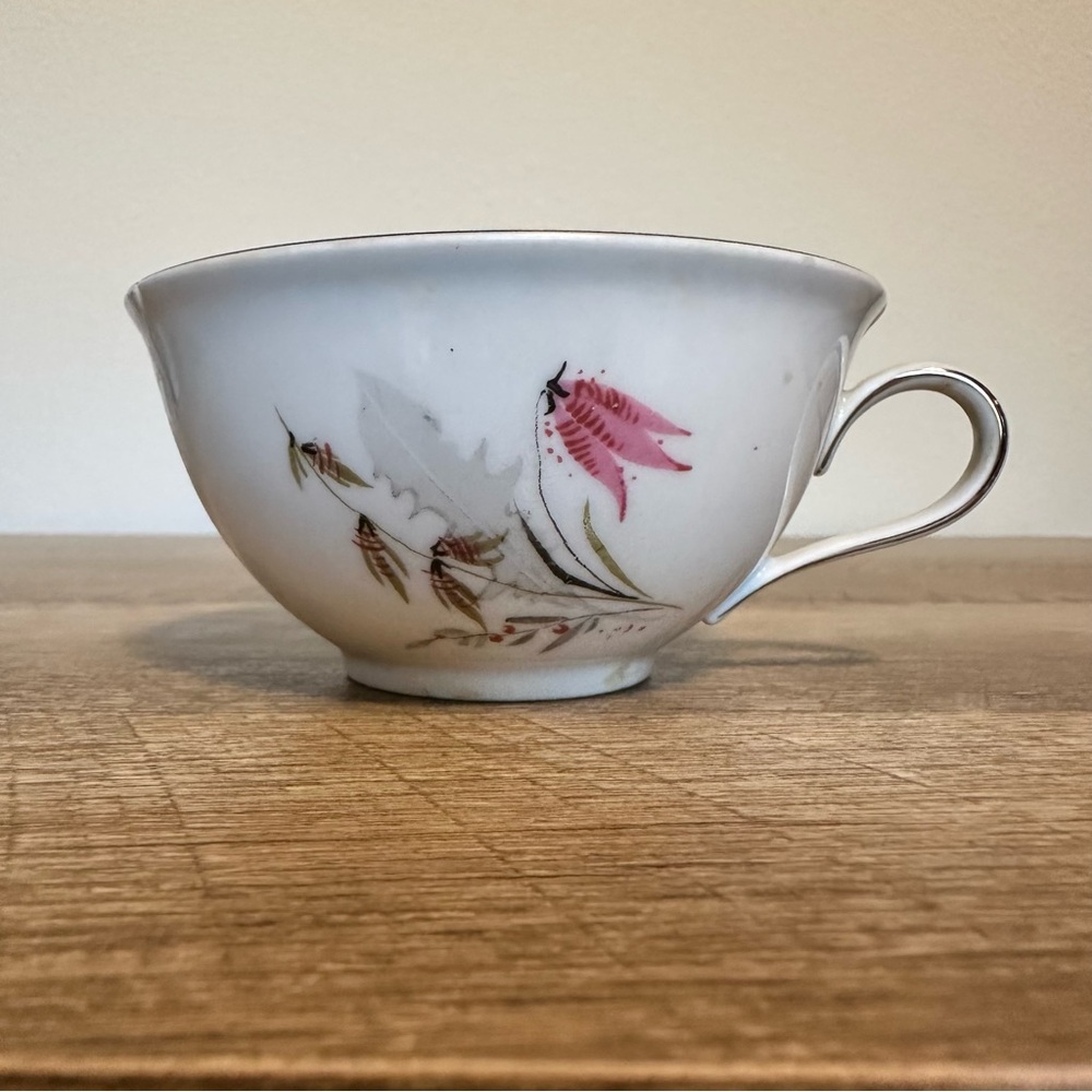 Royal Duchess Bavaria Germany hand-painted teacup broken and repaired